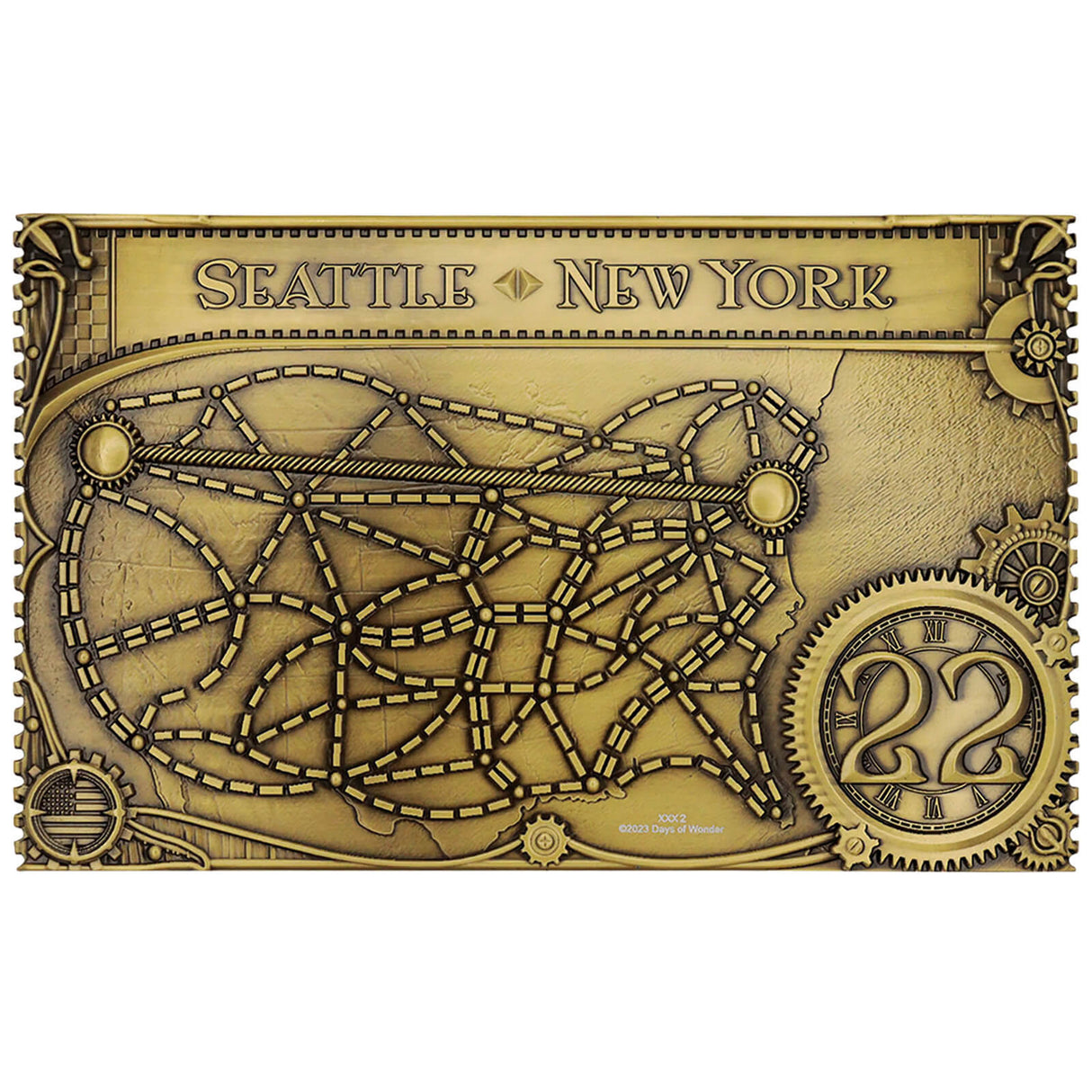 Ticket to Ride North American Open Tour Ticket by Fanattik