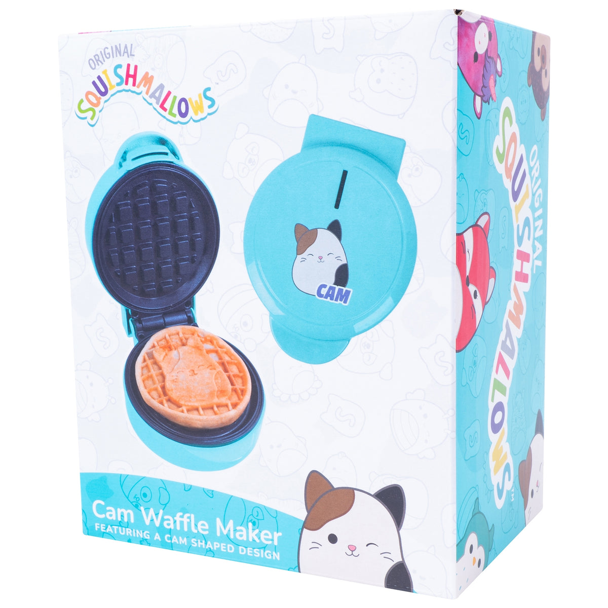 Squishmallows Cam Cat Waffle Maker