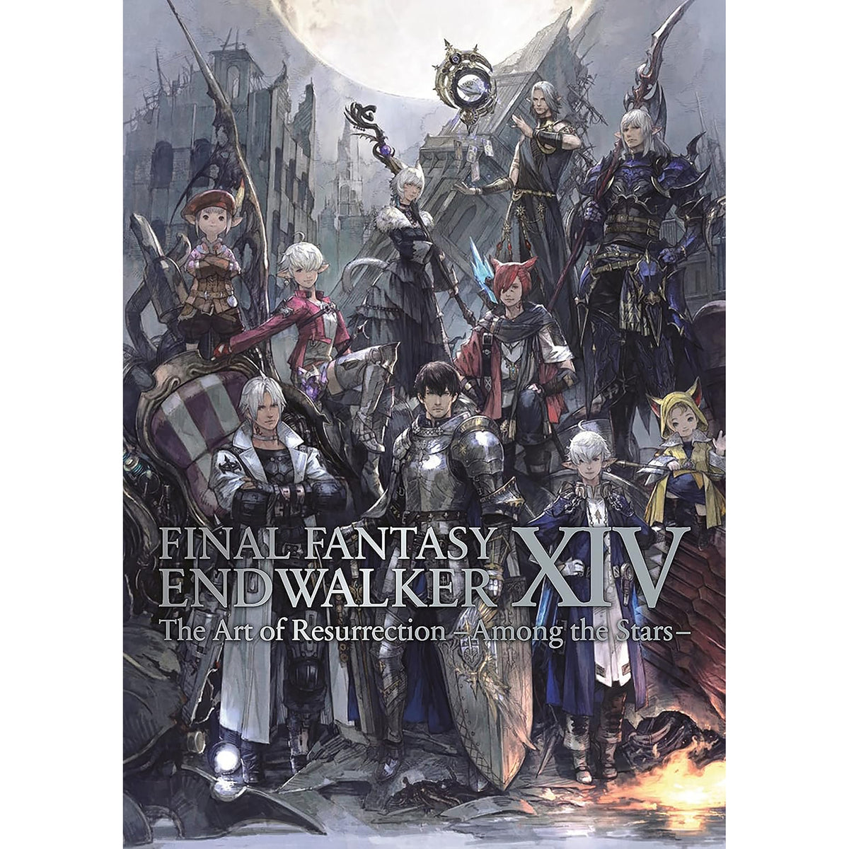 Final Fantasy XIV Endwalker Art Resurrection Among Stars
