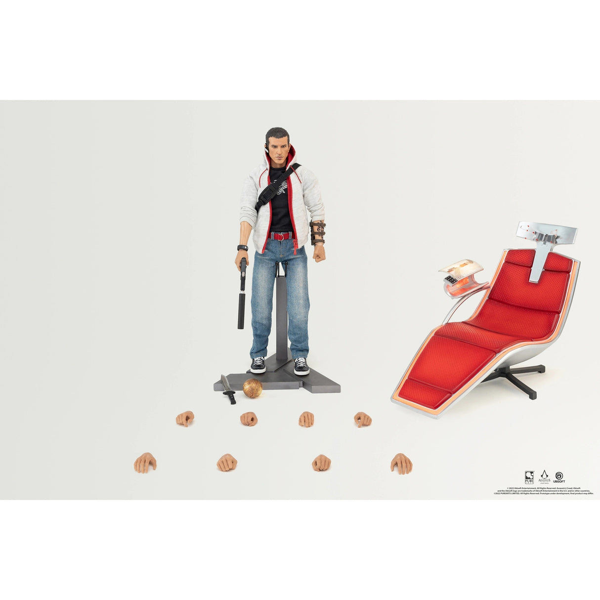 PureArts Assassins Creed Desmond 16 Scale Articulated Figure