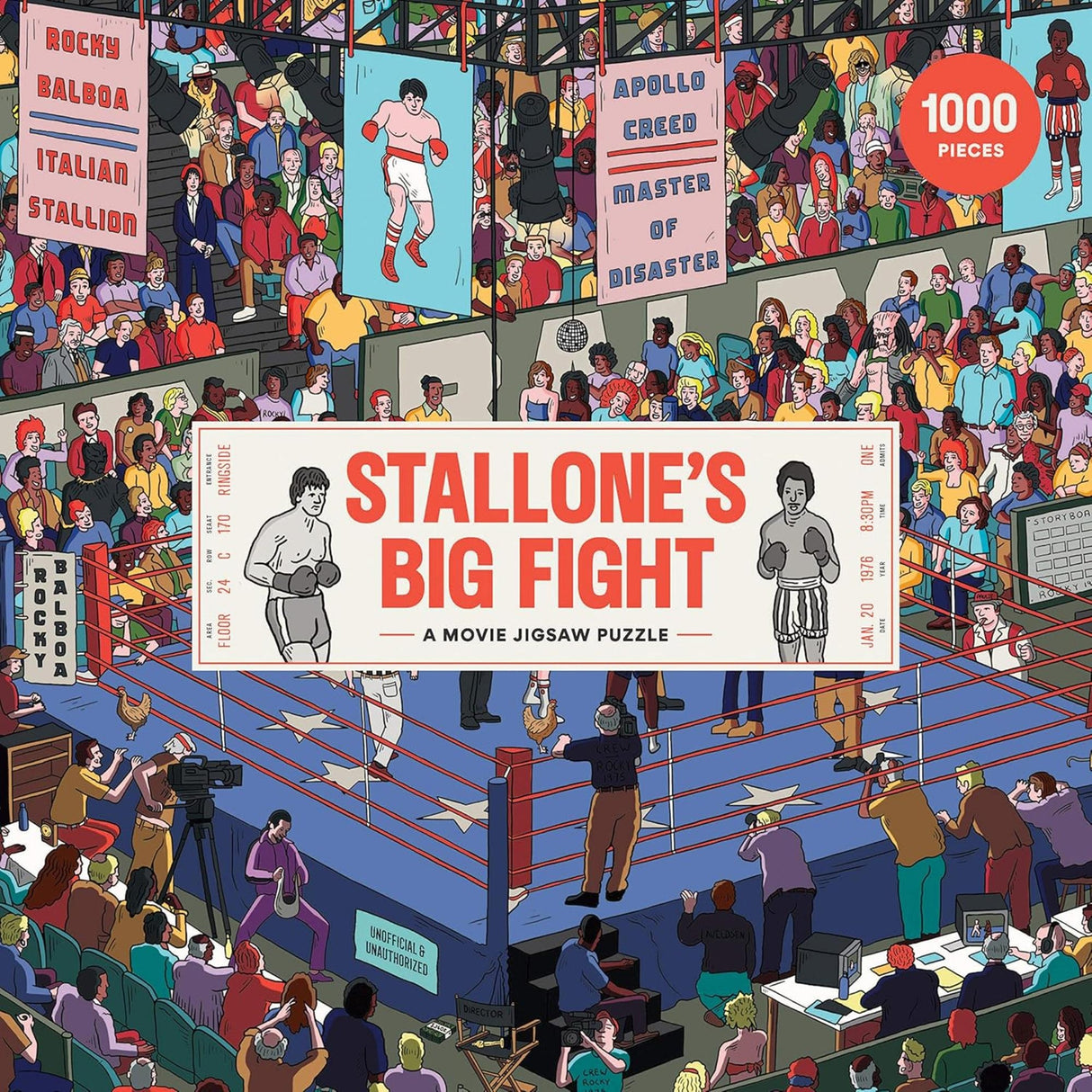 Stallones Big Fight A Movie Jigsaw Puzzle