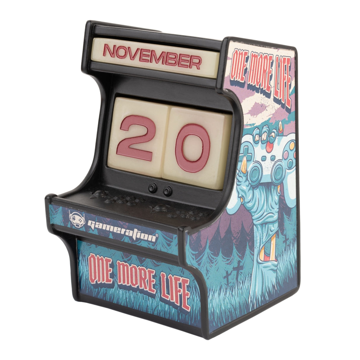 Gameration Arcade 3D Perpetual Calendar