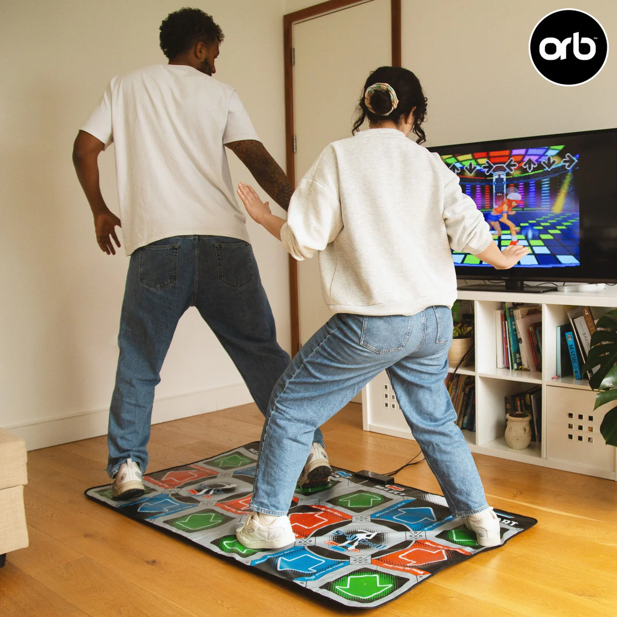 Retro Arcade Dance Mat (2 Player, 9 Games, 110 Built in Songs)