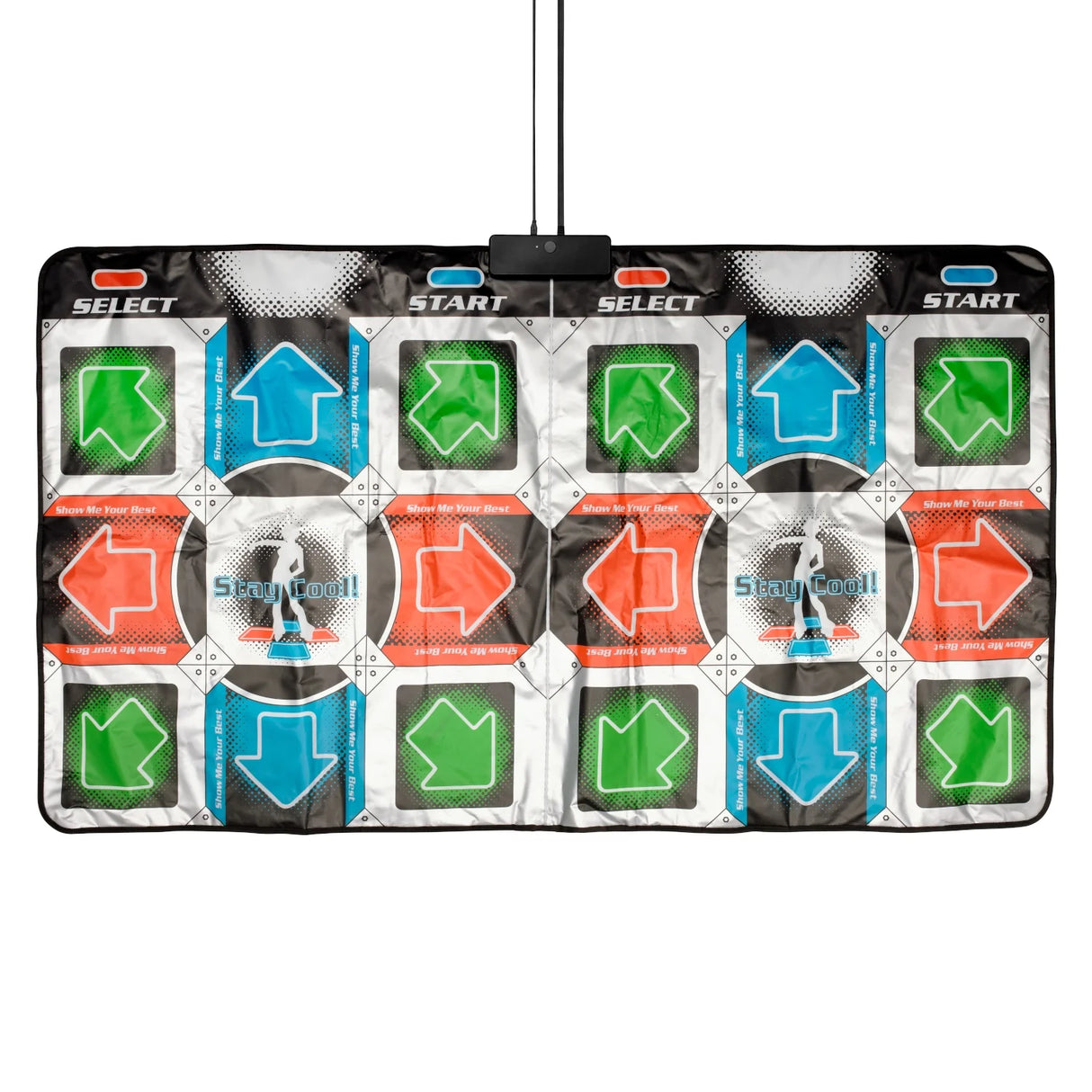 Retro Arcade Dance Mat (2 Player, 9 Games, 110 Built in Songs)