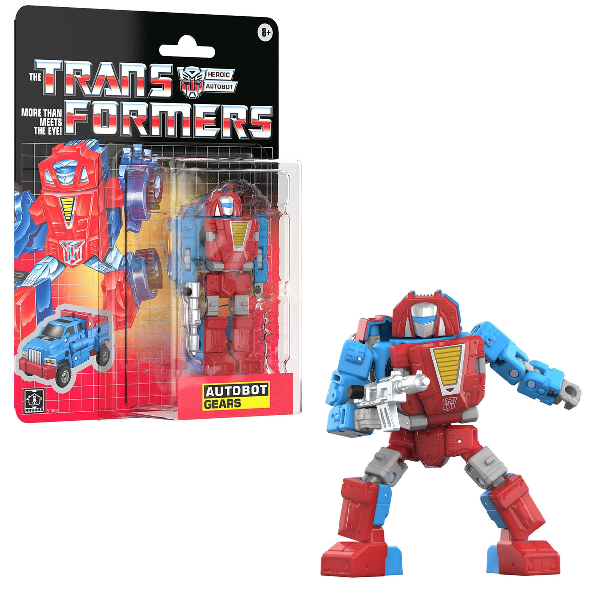 Transformers Toys Retro G1 Action Figure Autobot Gears