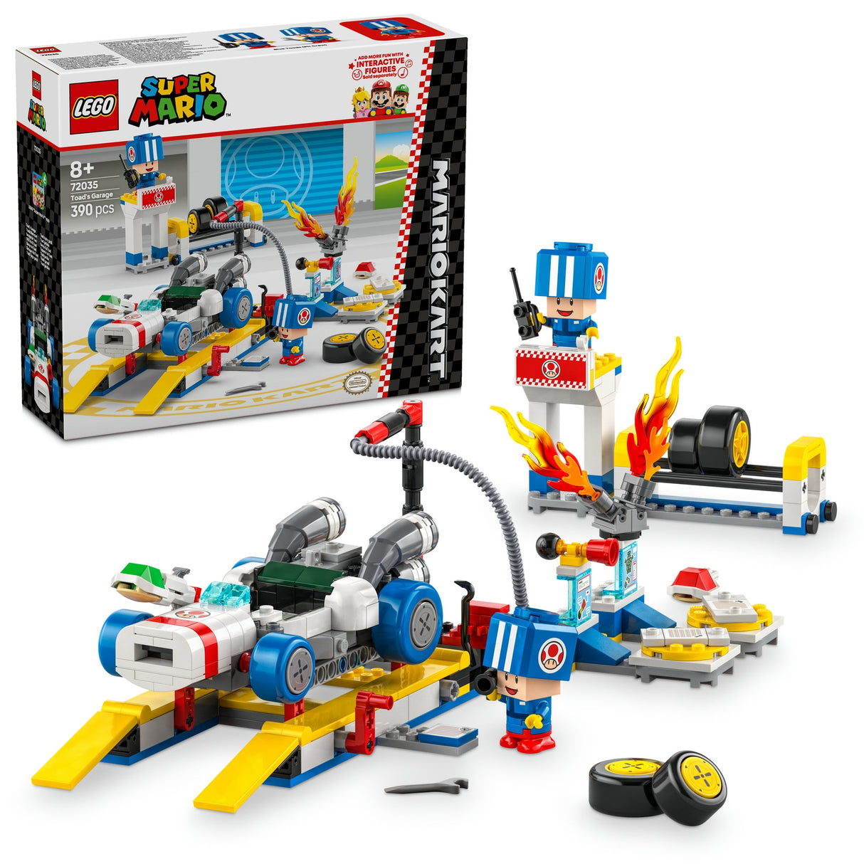 LEGO Super Mario: Mario Kart ‚Äì Toad Garage Toy Set 72035