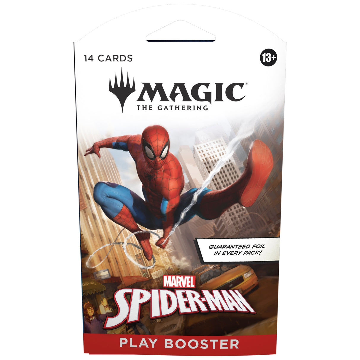 Magic The Gathering  Marvels Spider-Man - Play Booster (1 Pack of 14 Cards)