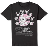 Pokemon Circle Of Eevee Evolutions T-Shirt - Black