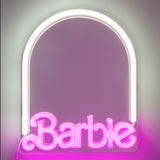Barbie Barbie Wall Mountable Led Neon Mirror