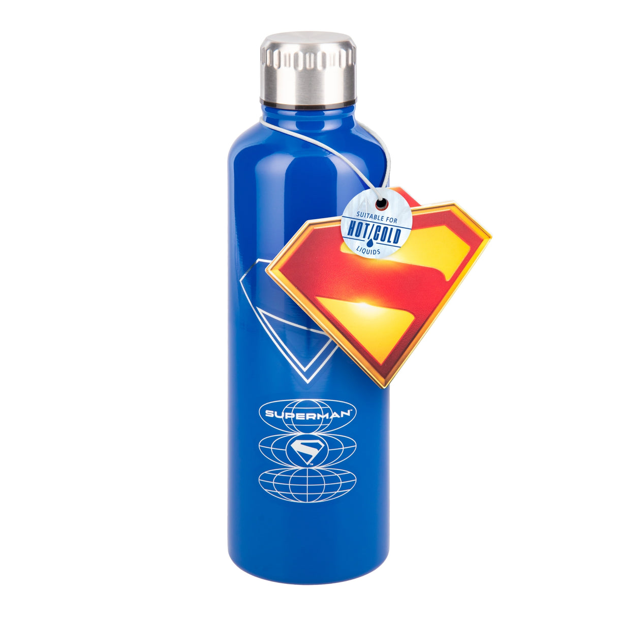 DC Comics Metal Water Bottle Superman Theatrical