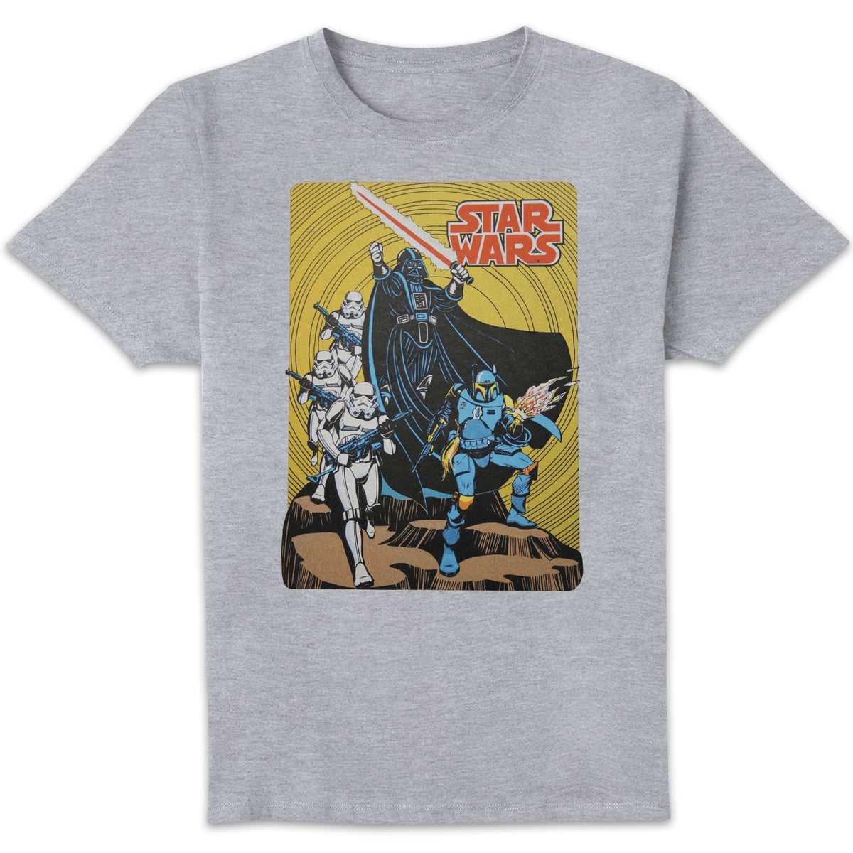Star Wars Vader Retro Poster T-Shirt