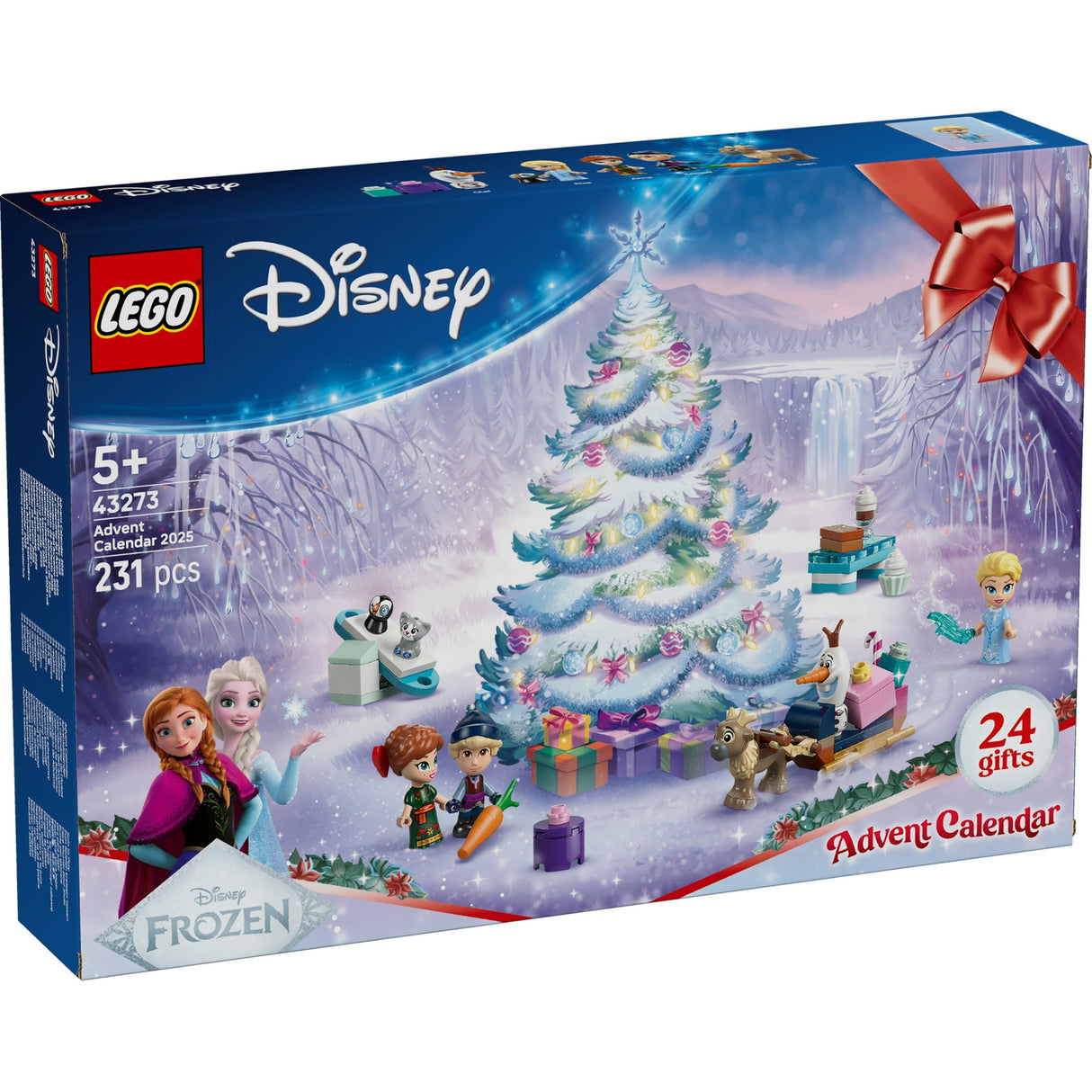 LEGO  Disney Frozen Advent Calendar 2025 Fantasy Toy Building Kit 43273
