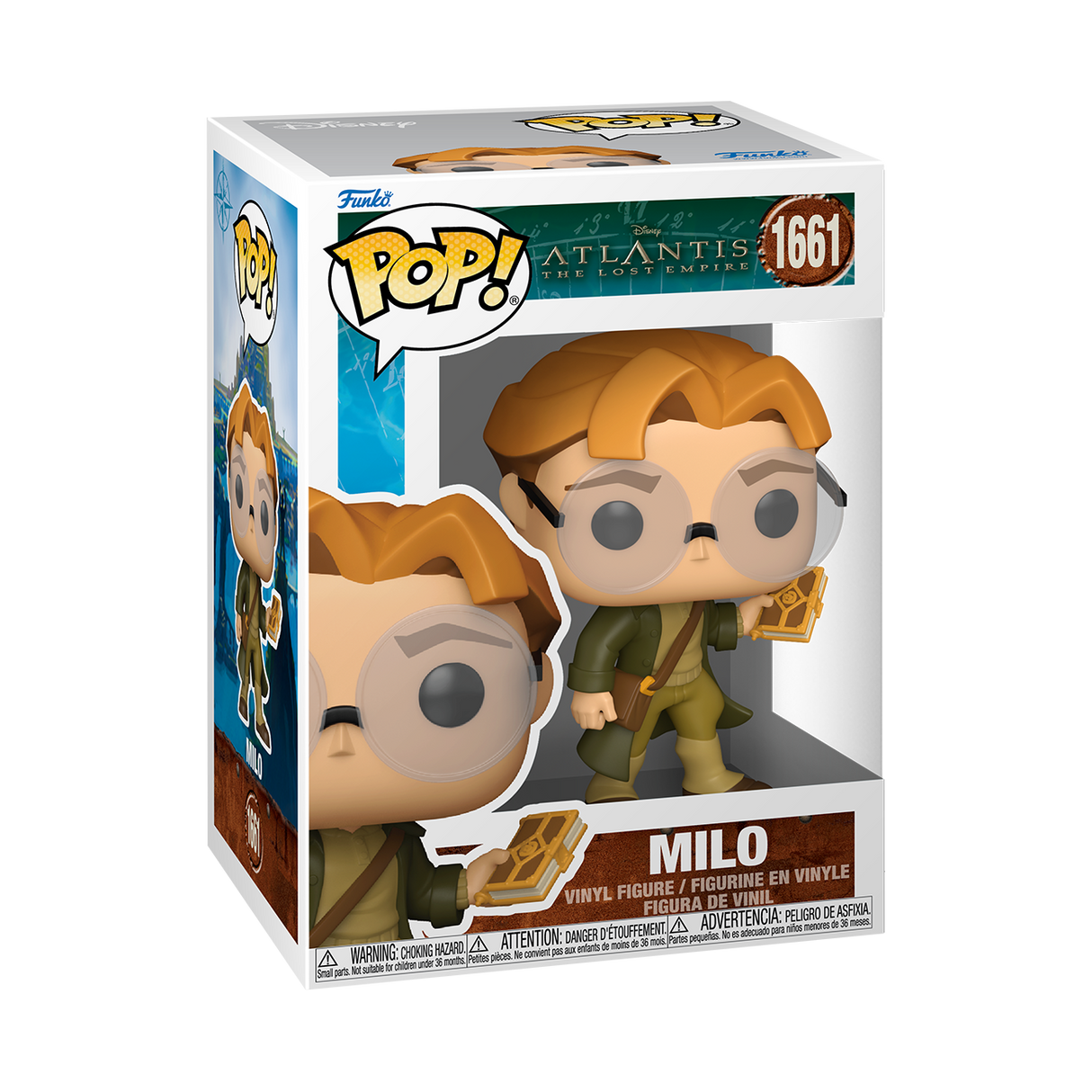 Atlantis: The Lost Empire POP! Vinyl Figure Milo 9 cm