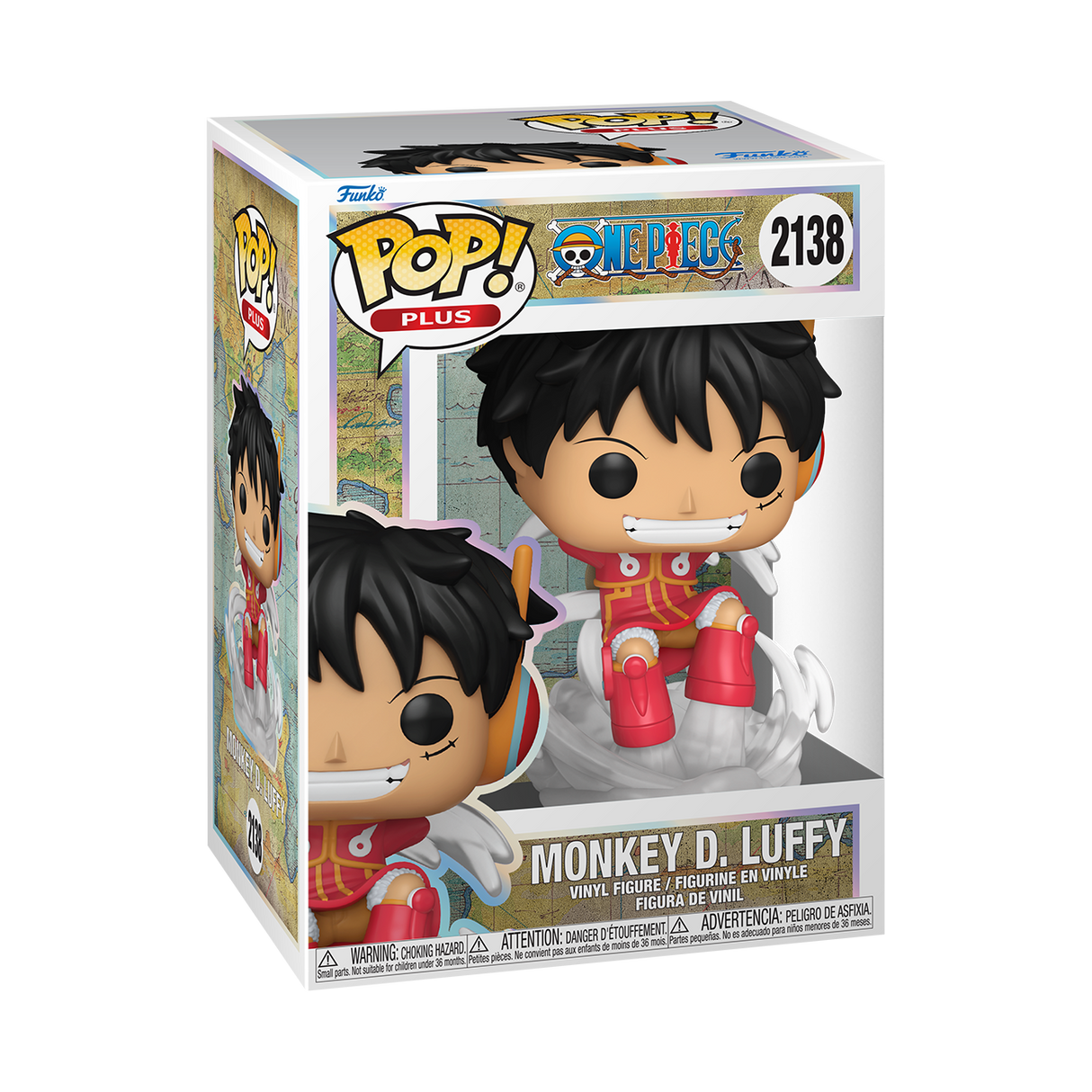 One Piece POP! Plus Animation Figure Luffy (Egg) 9 cm