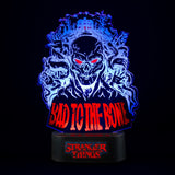 Stranger Things Bad To The Bone LED Table Lamp