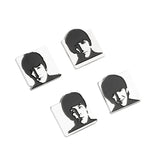 The Beatles Set Of 4 Pins