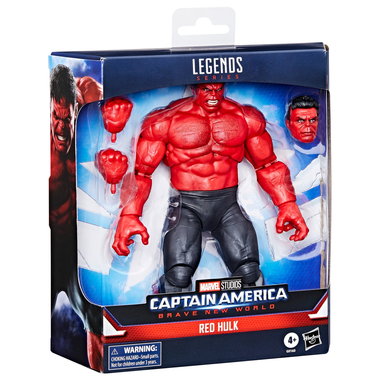 Marvel Legends Series Red Hulk, Captain America: Brave New World Deluxe Action Figure