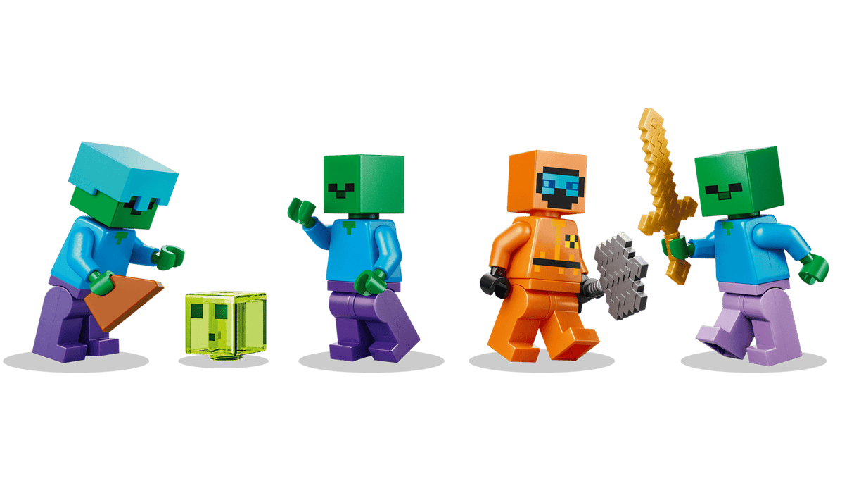 LEGO Minecraft Zombie Dungeon Building Toy for Kids 21587