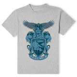 Harry Potter Ravenclaw Drawn Crest T-Shirt - Grey