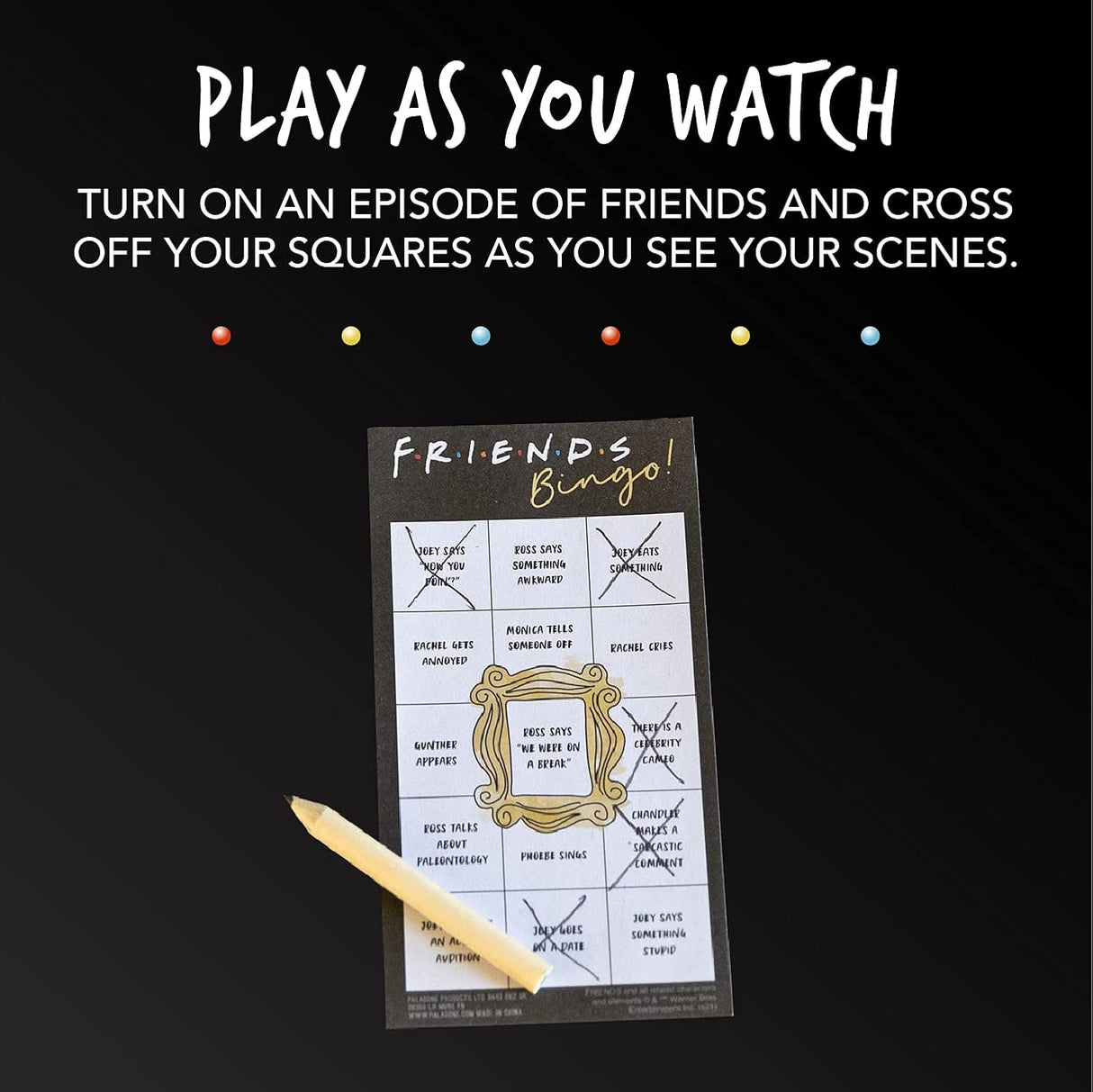 Friends Bingo Game