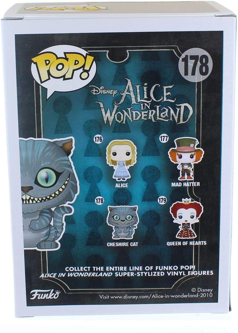 Alice in Wonderland 2010 POP! Disney Vinyl Figure Cheshire Cat 9 cm