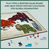 RISK Strategy Board Game - Peaky Blinders Edition