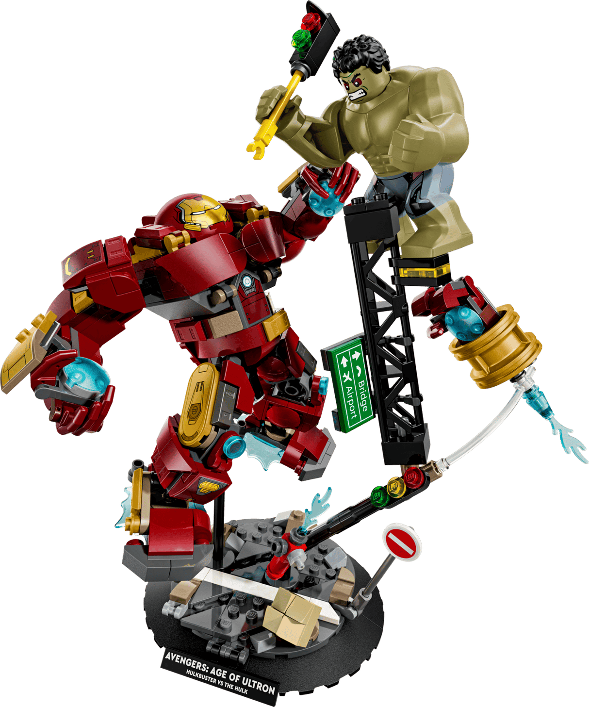 LEGO  Marvel Epic Battle Hulkbuster vs The Hulk Set 76343