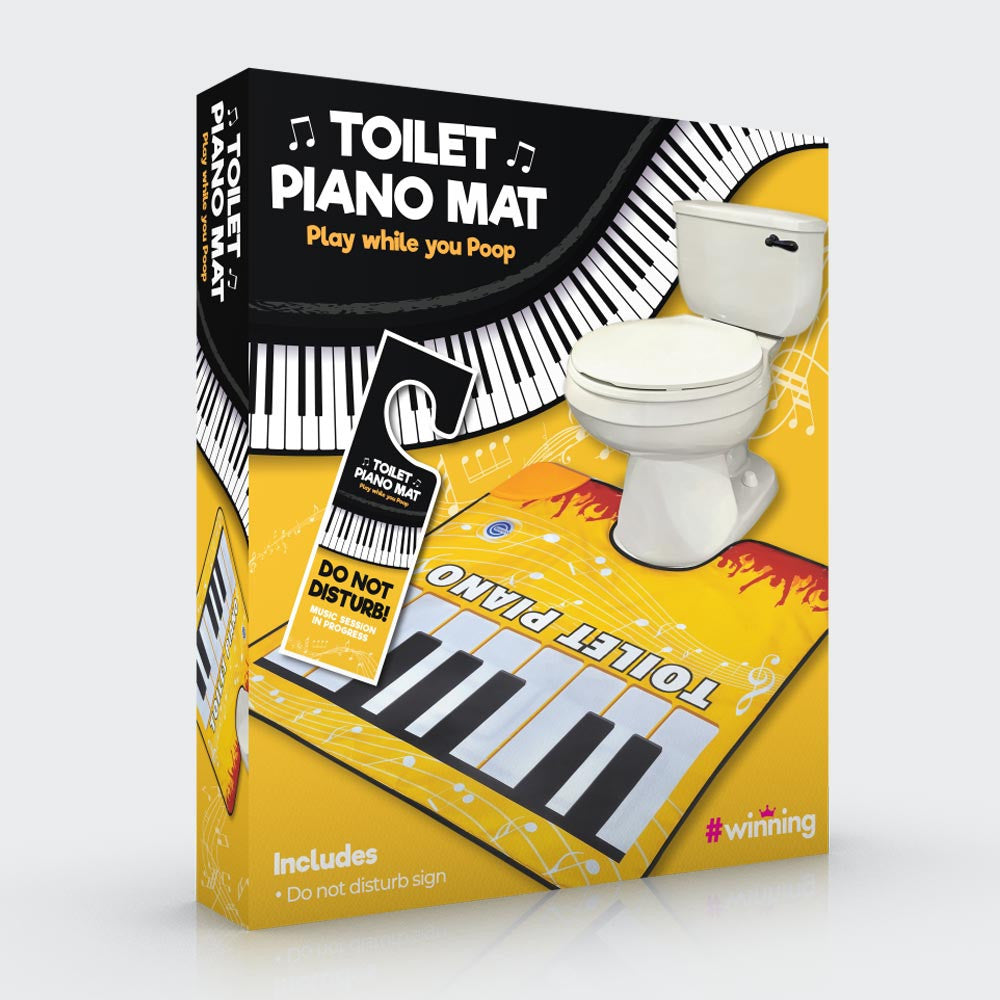 Toilet Piano Mat