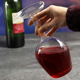 Upside Down Wine Glass