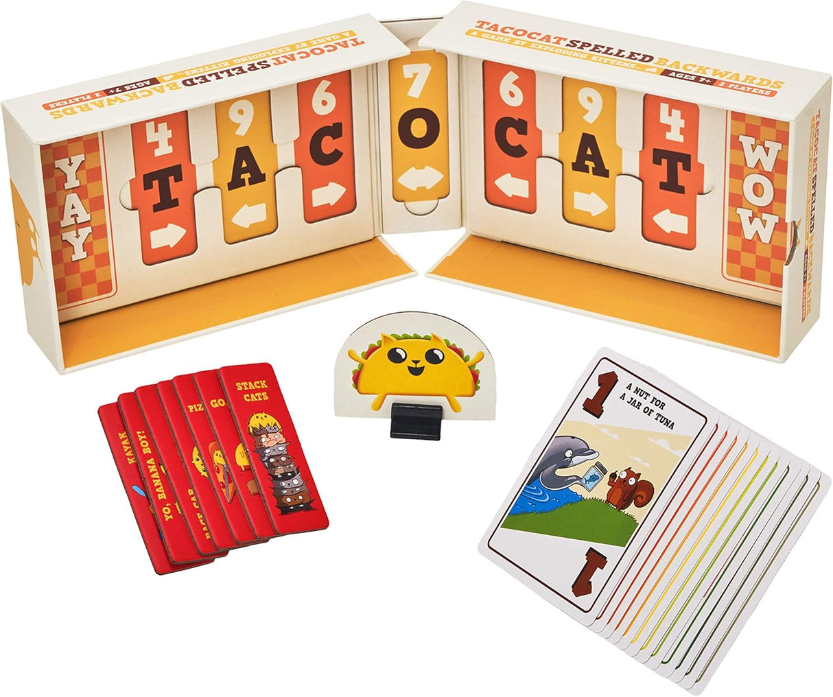 Exploding-Kittens Tacocat Spelled Backwards