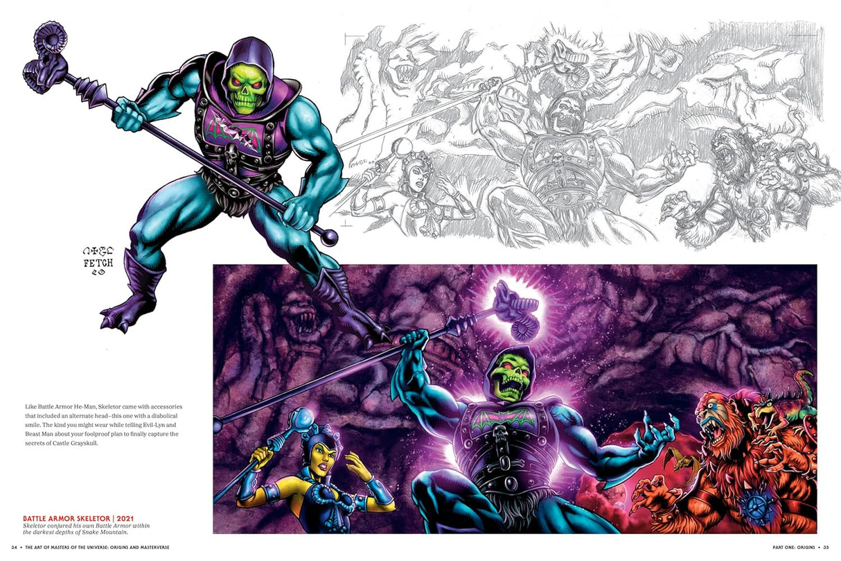 Art of Masters of the Universe: Origins and Masterverse, The