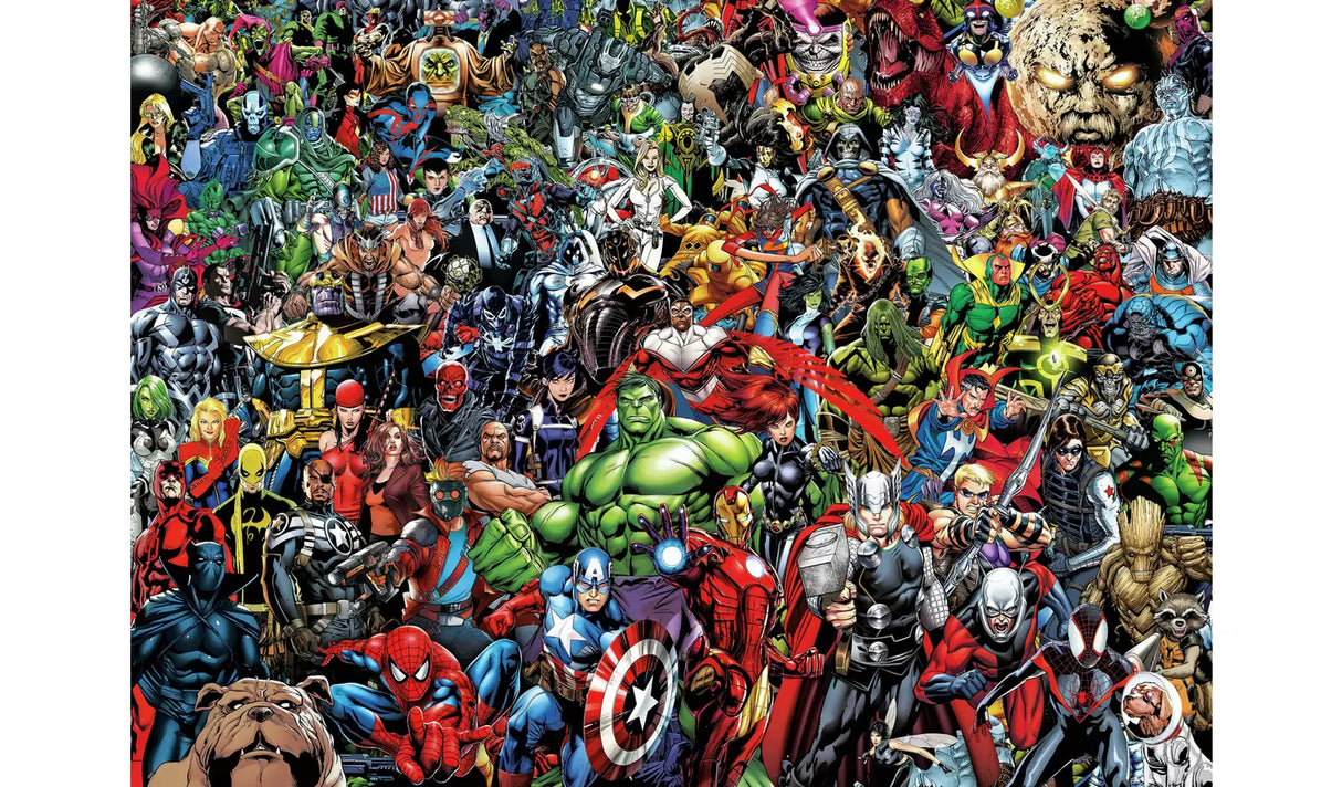 Marvel 80th Anniversary Impossible Puzzle Characters