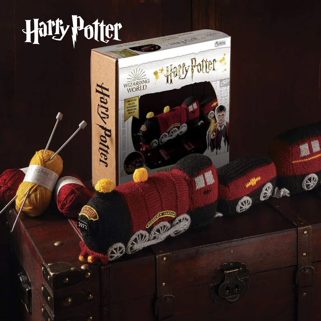 Eaglemoss Harry Potter Hogwarts Express Draught Excluder Knit Kit