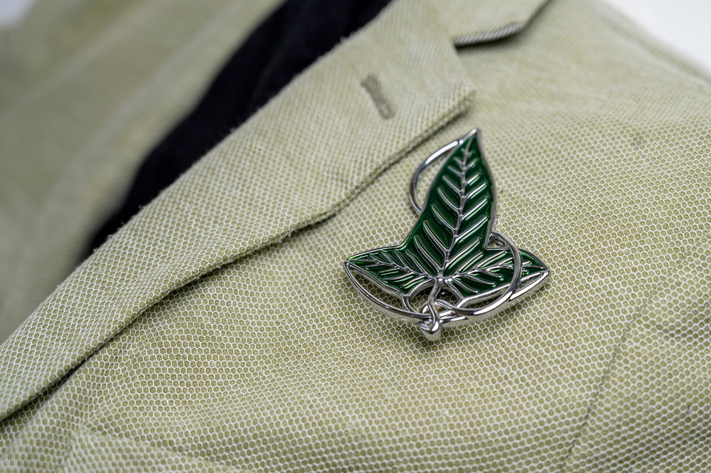 Lord of the Rings: Elven Leaf Pin Brooch Replica