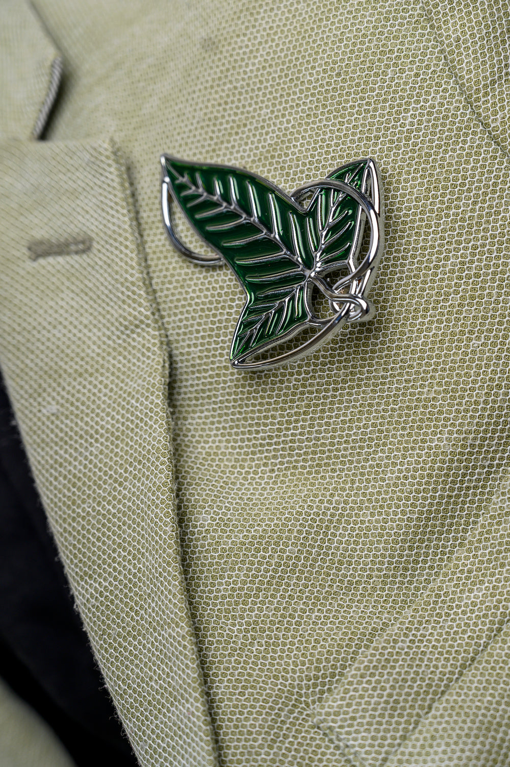 Lord of the Rings: Elven Leaf Pin Brooch Replica