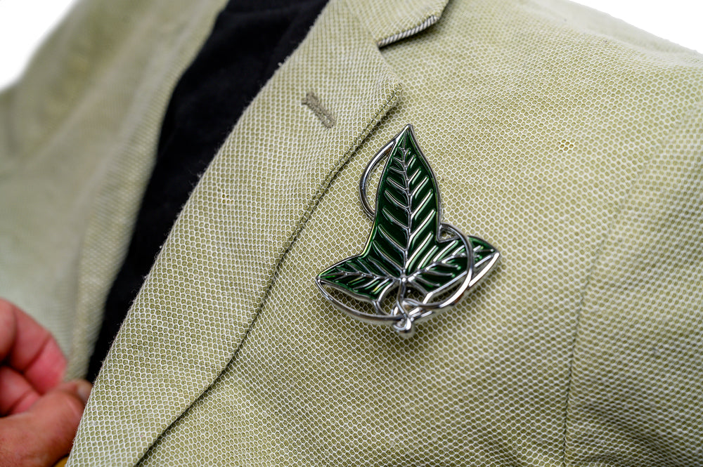 Lord of the Rings: Elven Leaf Pin Brooch Replica