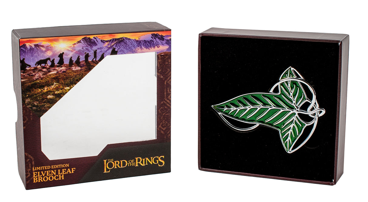 Lord of the Rings: Elven Leaf Pin Brooch Replica