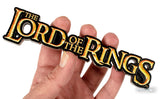 Lord of the Rings: Metal Logo Sign