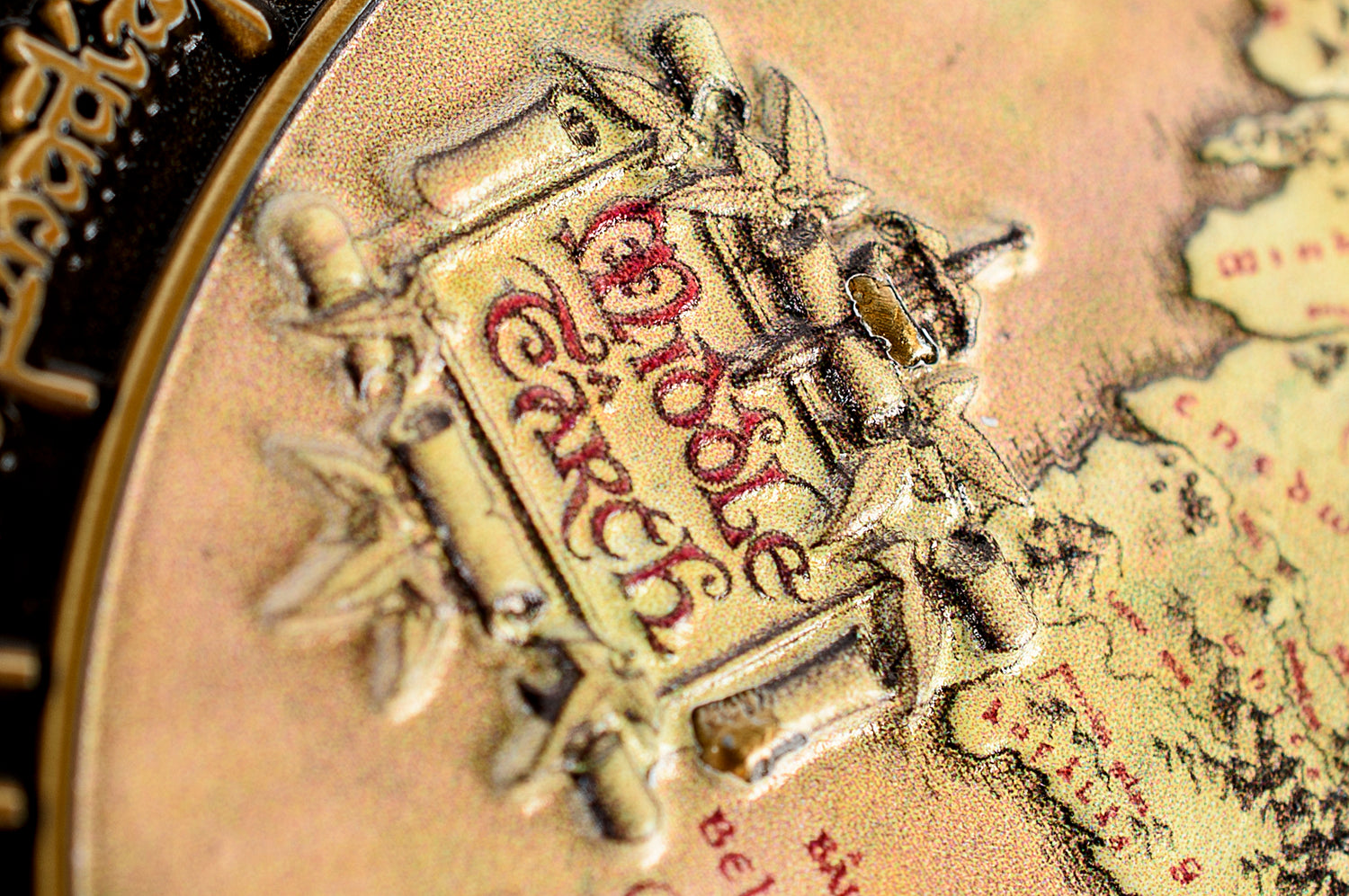Lord of the Rings: Middle Earth Map Deluxe Coin