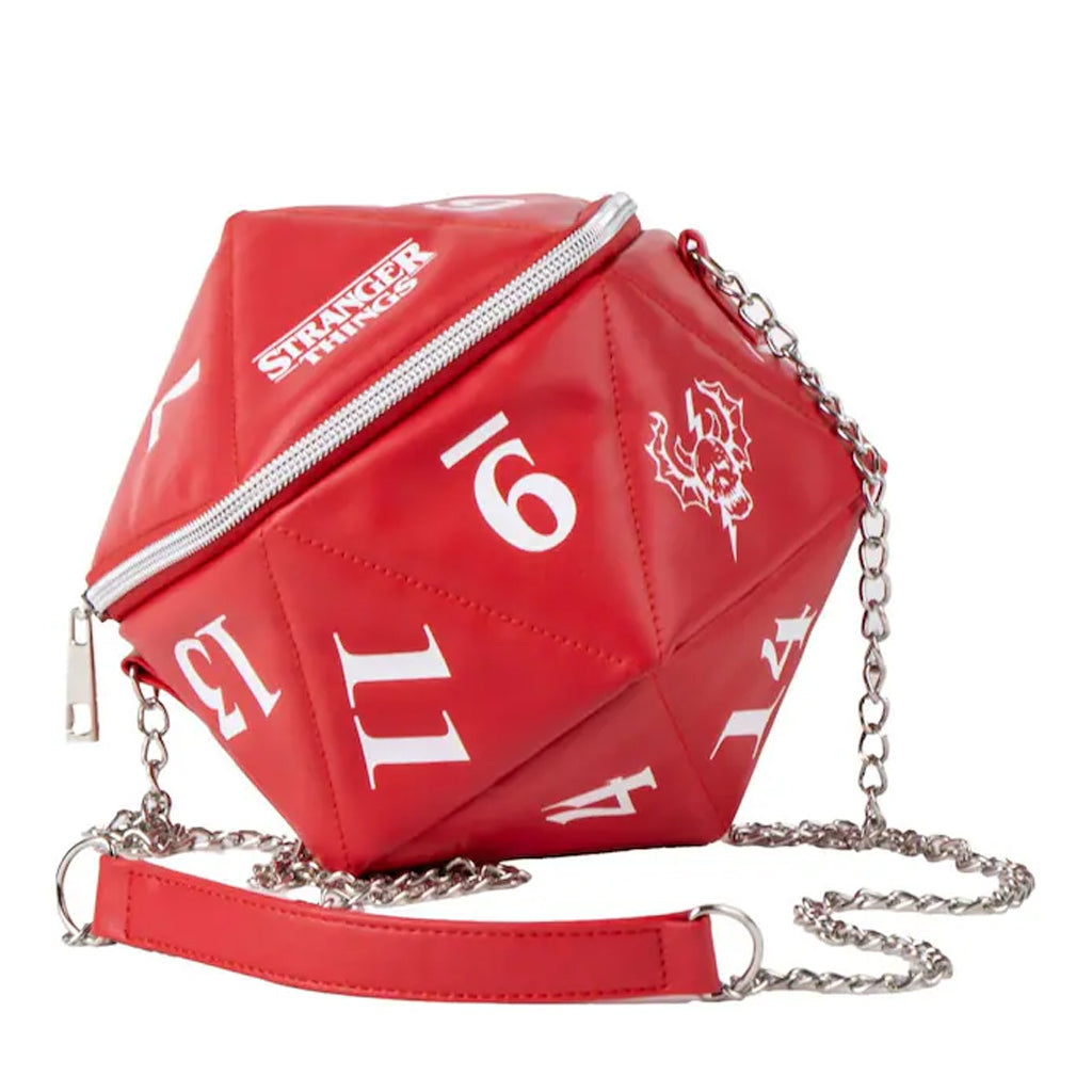 Stranger Things Faux Leather Handbag D&D Dice