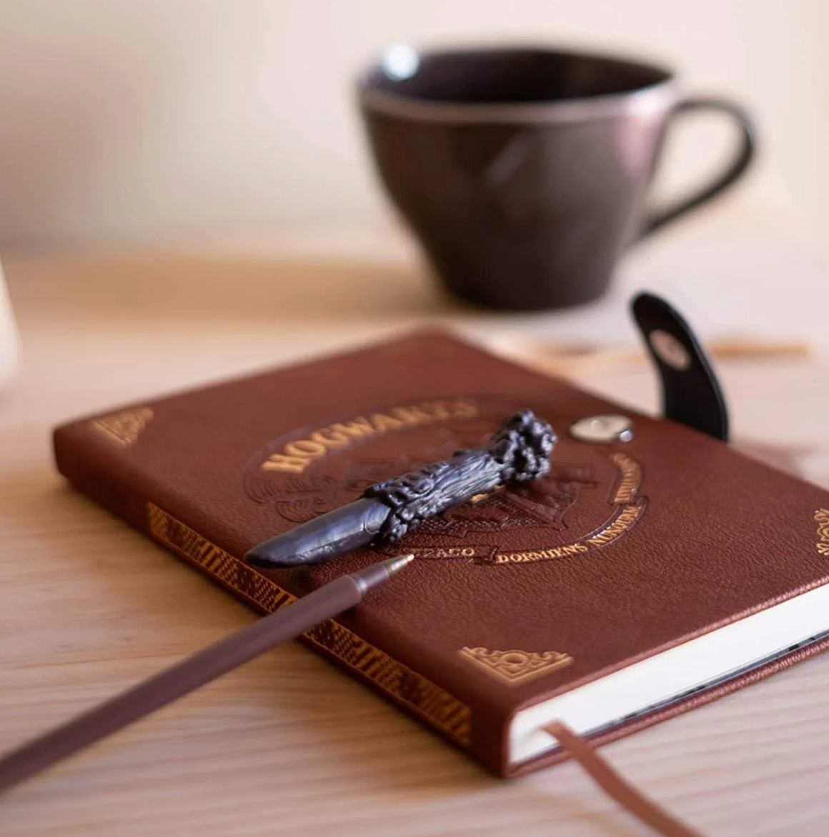 Harry Potter A5 Notebook With Magic Wand Pen