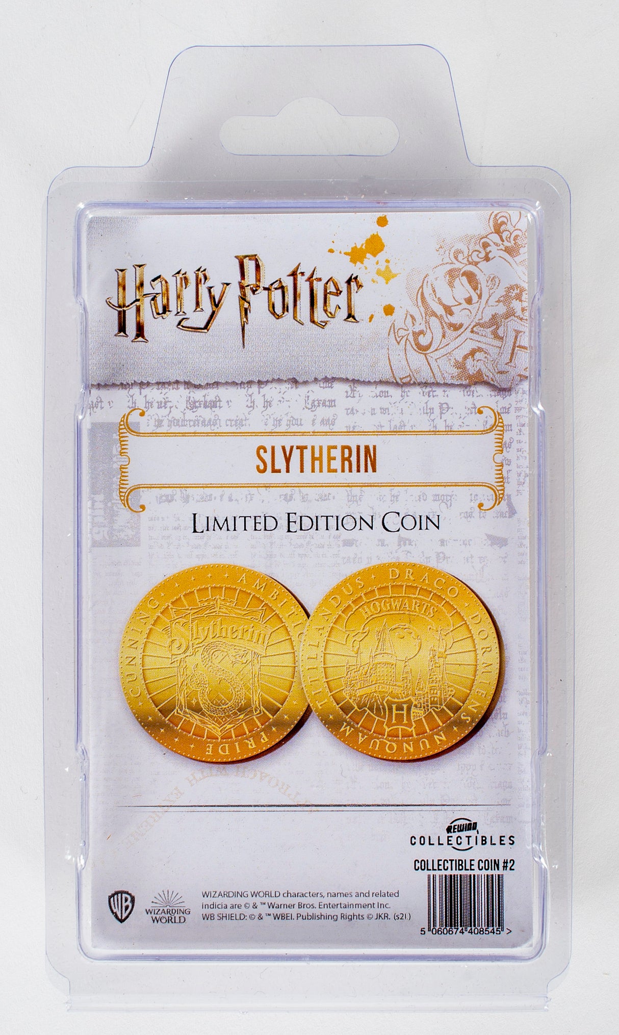 Harry Potter House Coin Slytherin