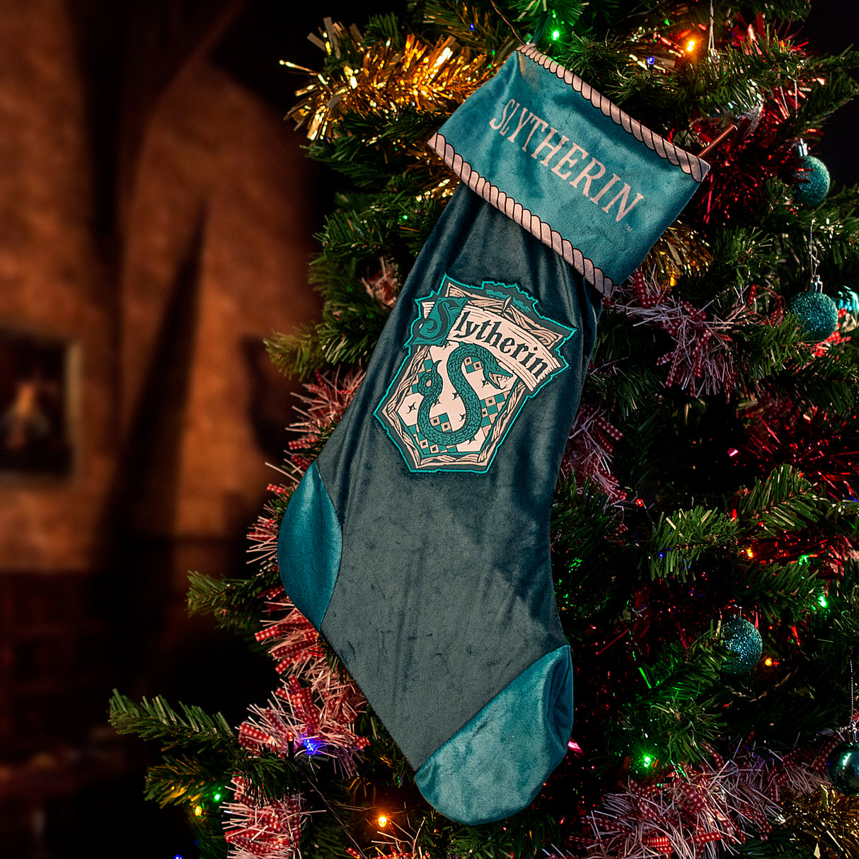 Harry Potter: Slytherin Christmas Stocking