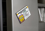 Spongebob Squarepants: Replica Driving License Magnet