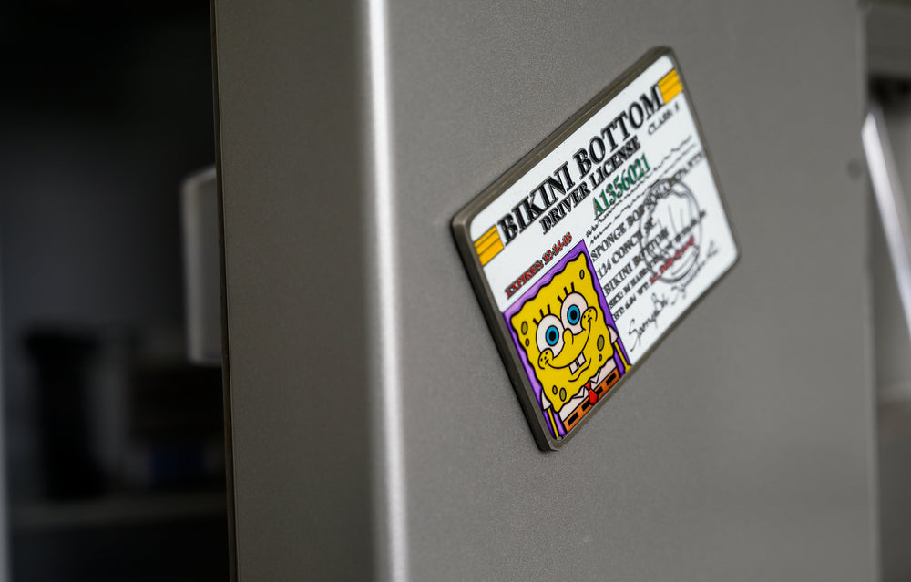 Spongebob Squarepants: Replica Driving License Magnet