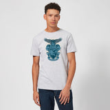 Harry Potter Ravenclaw Drawn Crest T-Shirt - Grey