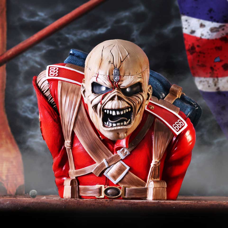 Iron Maiden The Trooper Collectible Bust Box 26.5cm