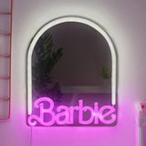 Barbie Barbie Wall Mountable Led Neon Mirror