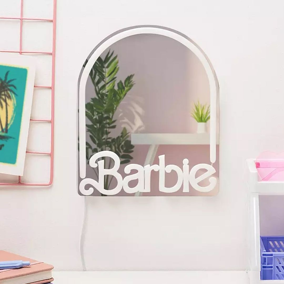 Barbie Barbie Wall Mountable Led Neon Mirror