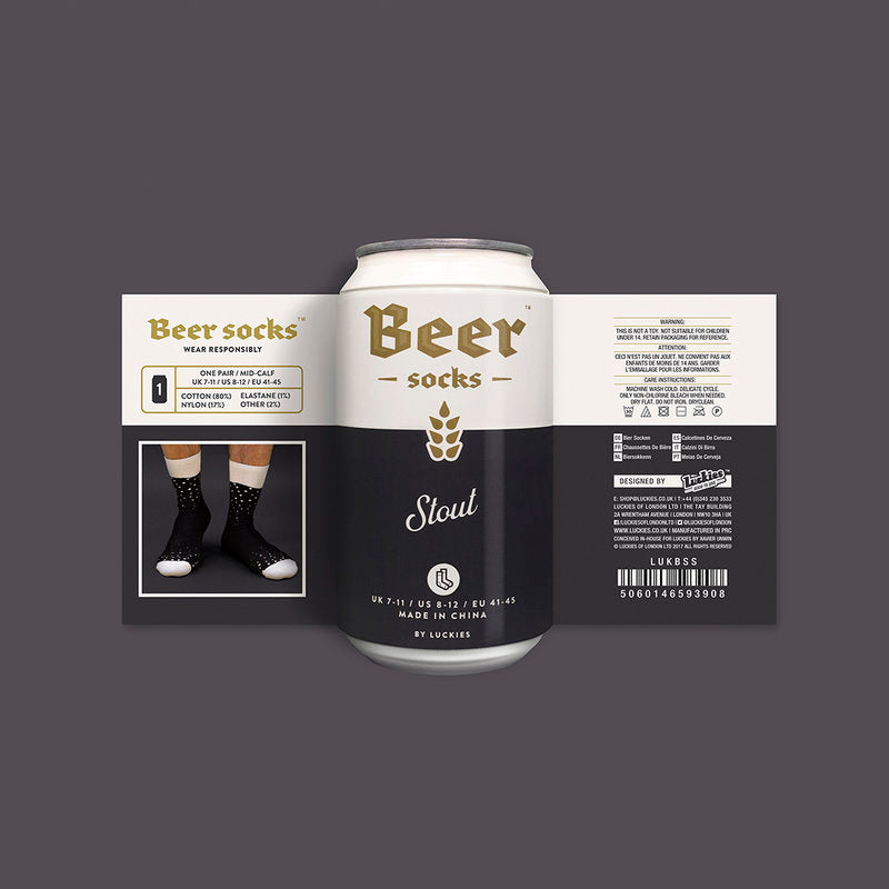 Stout Beer Socks